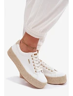 Dámské na platformě Big Star Bílé model 22042736 - Big Star Shoes