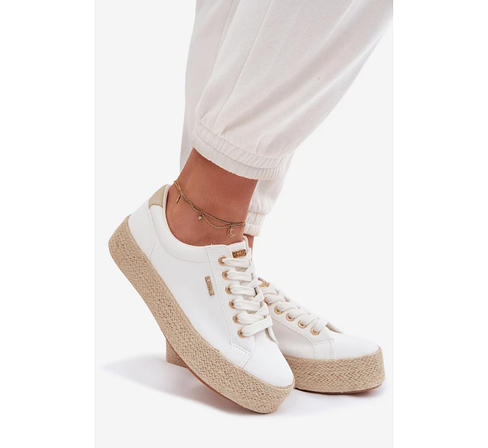Dámské na platformě Big Star Bílé model 22042736 - Big Star Shoes