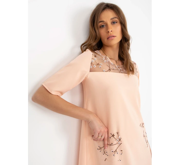 LK SK 506790 šaty.45 broskví