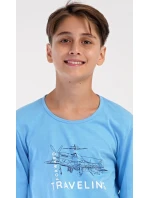 Dětské pyžamo dlouhé model 20711894 - Vienetta Kids Dětské pyžamo dlouhé model 20711894 - Vienetta Kids