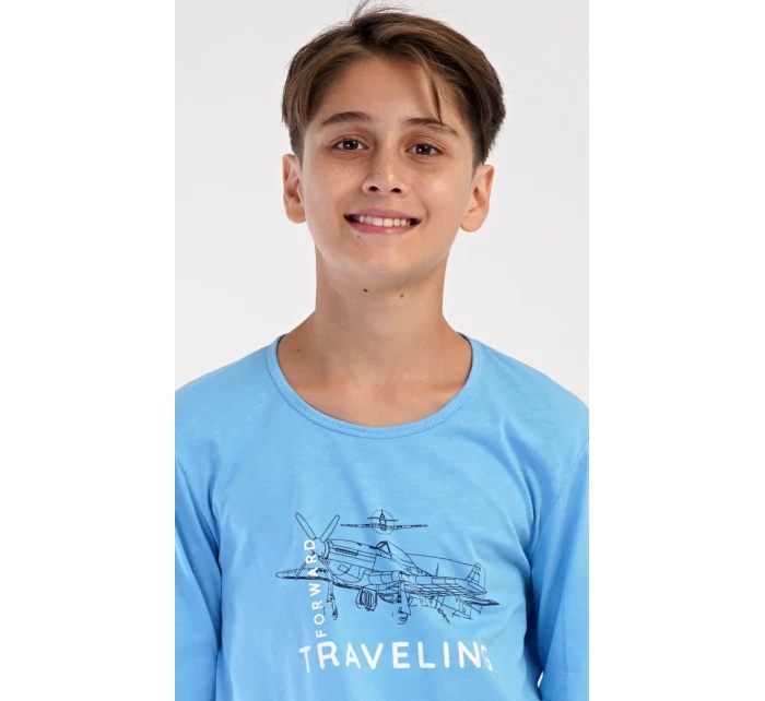 Dětské pyžamo dlouhé model 20711894 - Vienetta Kids Dětské pyžamo dlouhé model 20711894 - Vienetta Kids