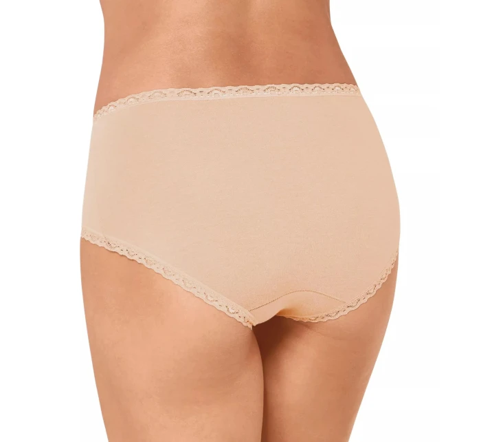 Dámské kalhotky 24/7 Cotton Lace Midi C3P - BRUSH - tělové 6239 - SLOGGI Dámské kalhotky 24/7 Cotton Lace Midi C3P - BRUSH - tělové 6239 - SLOGGI