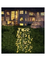 SOLÁRNÍ STROM LAMPA OHŇOSTROJE 72CM 120 VEDL SOLÁRNÍ STROM LAMPA OHŇOSTROJE 72CM 120 VEDL