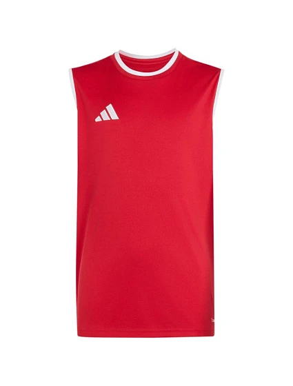 Adidas Entrada 26 dětské tričko bez rukávů červené KB3937