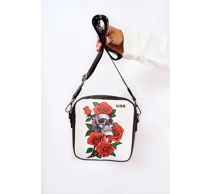 Kožená taška  vzoru  Černobílá model 21592725 - Goe