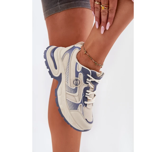 Dámské Tenisky Big Star model 21693176 Modré - Big Star Shoes Dámské Tenisky Big Star model 21693176 Modré - Big Star Shoes