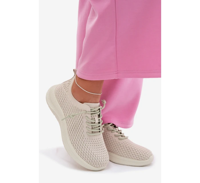 Dámské Sportovní Boty Béžové model 22031712 - EVENTO