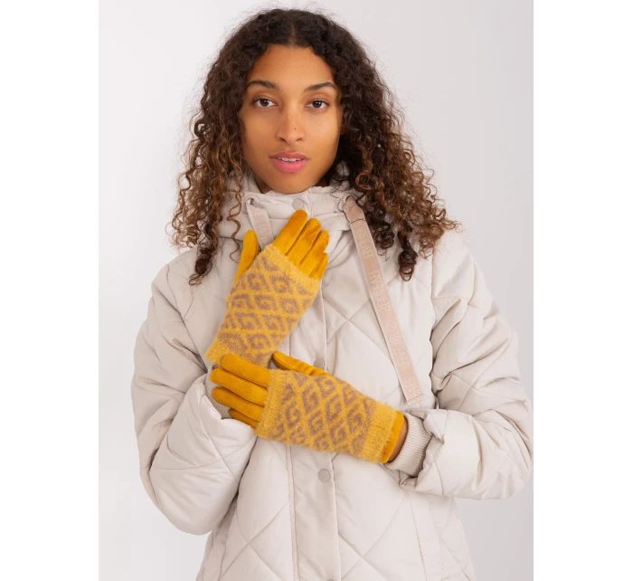 Rukavice AT RK 2310.88 tmavě žlutá