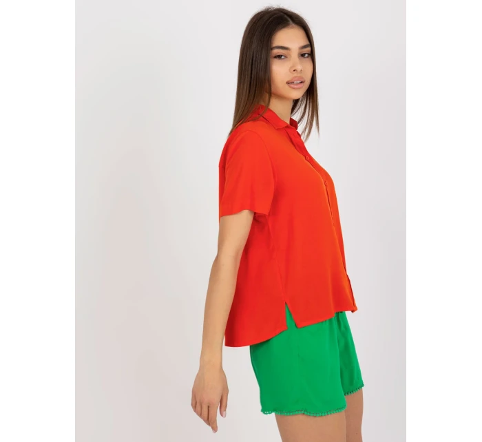 Halenka D73761M11063B oranžová