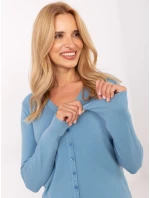 Sweter PM SW model 21308014 jasny niebieski - FPrice Sweter PM SW model 21308014 jasny niebieski - FPrice