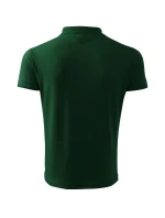 Pique Polo polokošile pánská dark green Pique Polo polokošile pánská dark green
