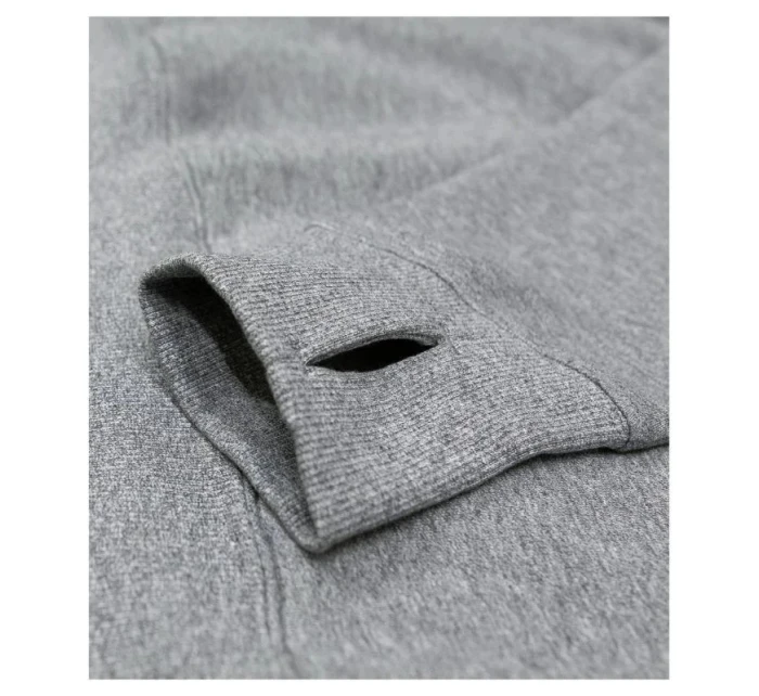 Pánská mikina s kapucí model 21822091 Tmavě šedá - Rimeck Pánská mikina s kapucí model 21822091 Tmavě šedá - Rimeck