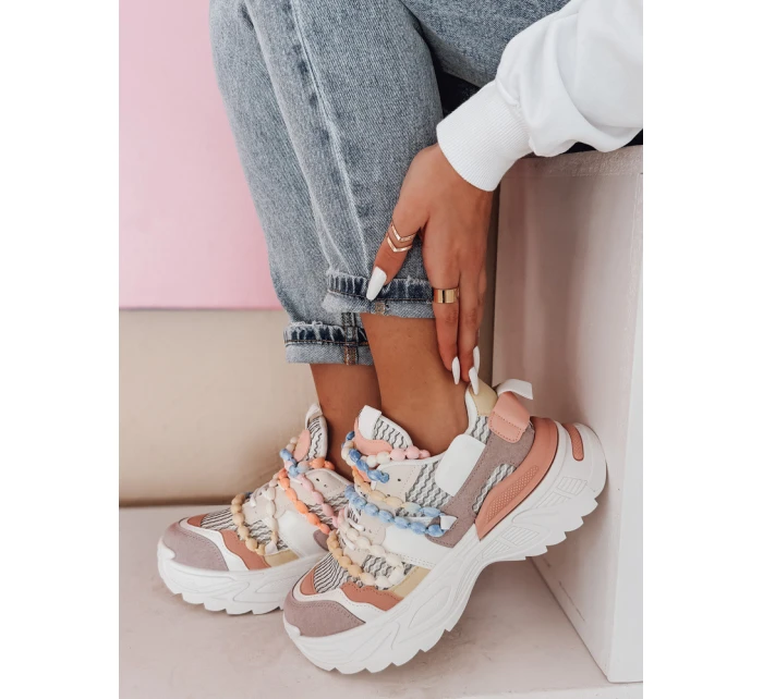 Dámské tenisky na vysoké platformě BEASTAR barevné FashionStreet ZY0832