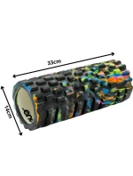 CAMOUFLAGE EXERCISE ROLLER 14x33CM ENERO FIT