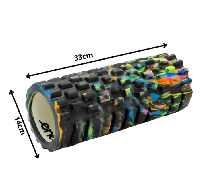 CAMOUFLAGE EXERCISE ROLLER 14x33CM ENERO FIT