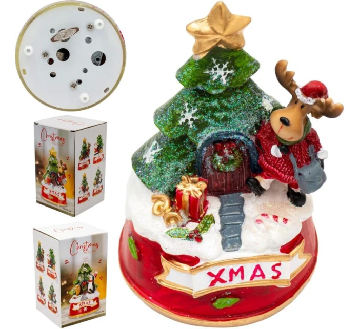 VÁNOČNÍ DEKORACE HRAJÍCÍ SOBY