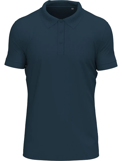 Stedman Stretch Polo Pánské elastické piqué polo z těžké bavlny 05.9640 marina blue Stedman Stretch Polo Pánské elastické piqué polo z těžké bavlny 05.9640 marina blue