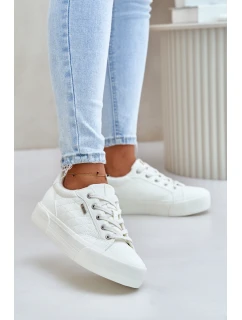 Dámské Tenisky Na Platformě Zateplené Big Star model 21675224 Bílé - Big Star Shoes