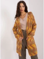 Sweter AT SW model 19018641 ciemny żółty - FPrice