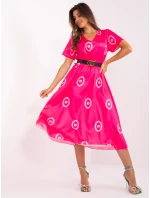 Sukienka DHJ SK model 18861895 ciemny różowy - FPrice