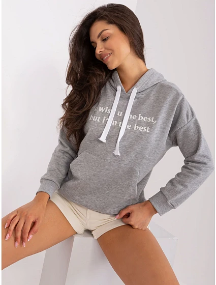 Bluza EM BL HS 21 model 18761734 szary - FPrice Bluza EM BL HS 21 model 18761734 szary - FPrice