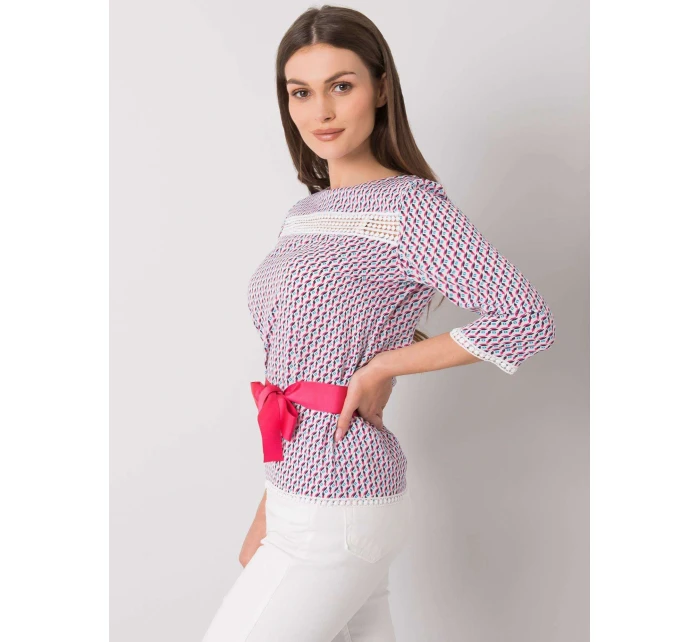 Halenka LK BZ model 15440725 bílá a růžová - FPrice