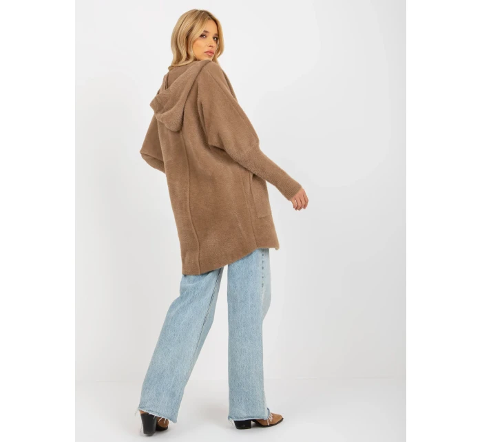 Dámský kabát MBM EN světle hnědá model 18140239 - FPrice Dámský kabát MBM EN světle hnědá model 18140239 - FPrice