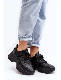 Robustní dámská sportovní obuv Tenisky Black Toderus