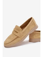 Dámské mokasíny z eko semiše – žluté Renelia Dámské mokasíny z eko semiše – žluté Renelia