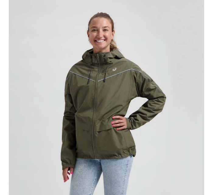 Rogelli bunda do deště ESSENTIAL zelená 2XL