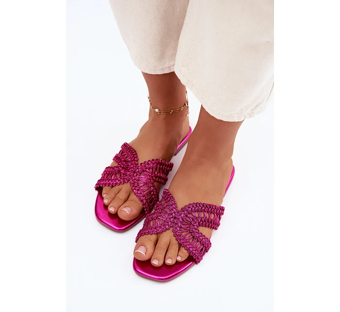 Dámské ploché fuchsiové model 22067128 - Boto Dámské ploché fuchsiové model 22067128 - Boto