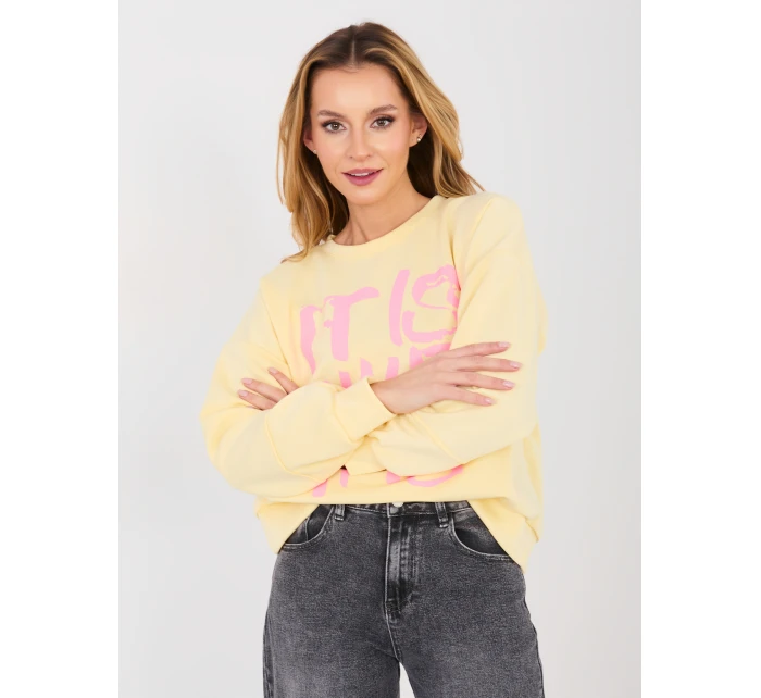 Mikina IT BL 22183.27P světle žlutá