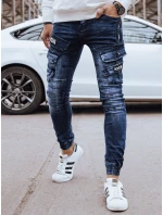Pánské džínové bojové kalhoty modré Dstreet model 21976786 - FashionStreet