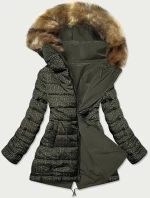 DWUSTRONNA KURTKA DAMSKA ZIELONA model 21242493 - MHM