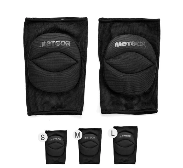 Volejbalové chrániče kolen Meteor S černé