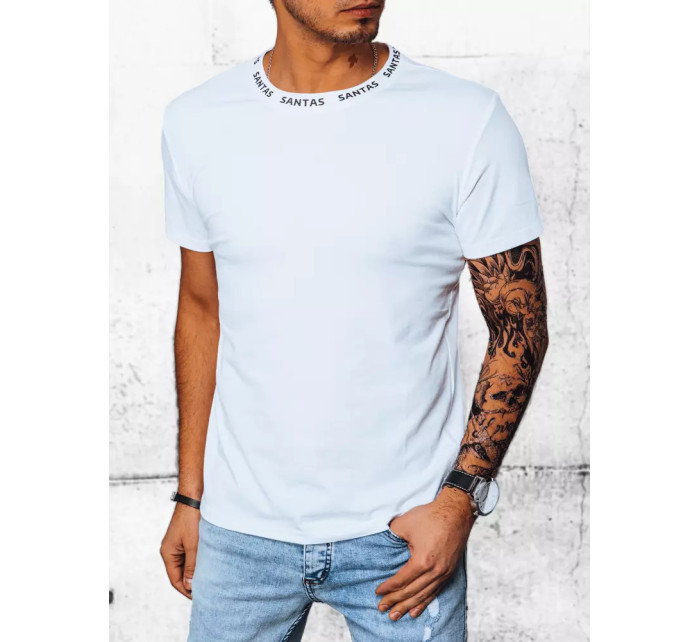 Pánské tričko s bílým potiskem Dstreet RX5029