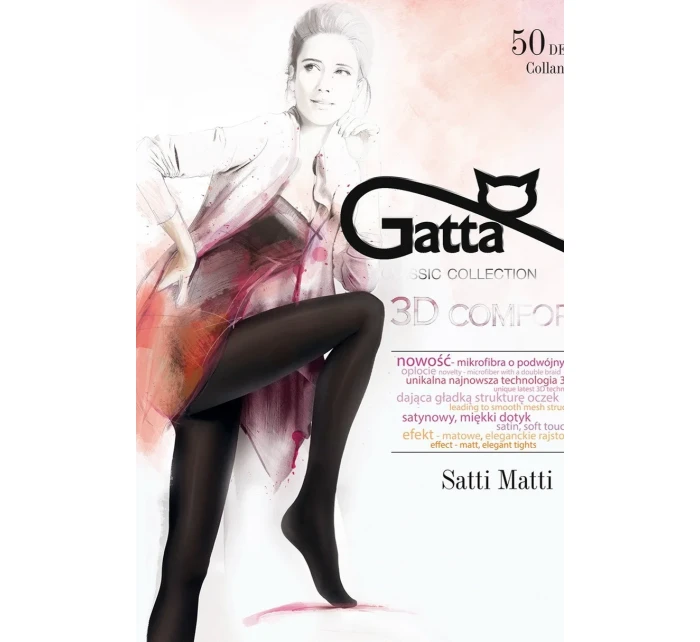 Dámské punčochové kalhoty SATTI MATTI 50 DEN - GATTA Dámské punčochové kalhoty SATTI MATTI 50 DEN - GATTA