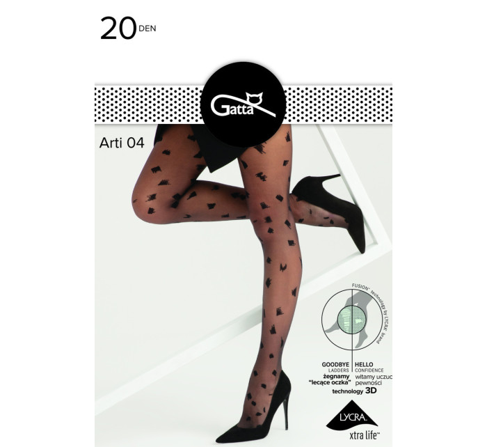 Dámské vzorované punčochové kalhoty  20 DEN model 18016996 - Gatta