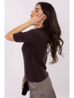 Svetr s krátkým rukávem model 221596 Italy Moda Svetr s krátkým rukávem model 221596 Italy Moda