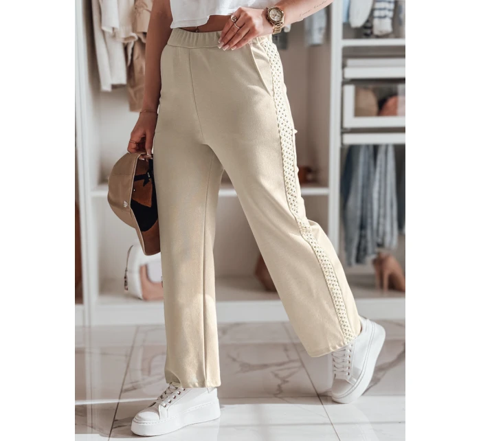 Dámské široké žebrované kalhoty  Dstreet model 21985782 - FashionStreet