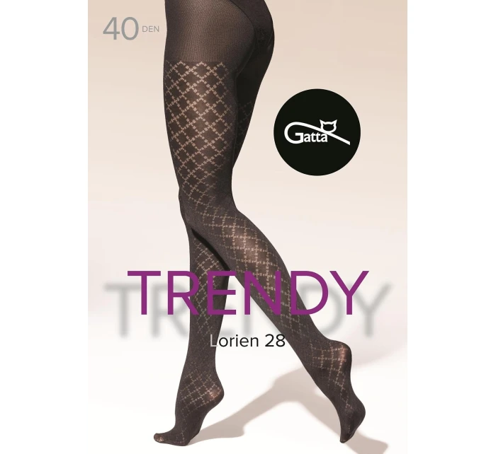 Punčocháče Gatta Lorien wz.28 40 den 6-XXL Punčocháče Gatta Lorien wz.28 40 den 6-XXL