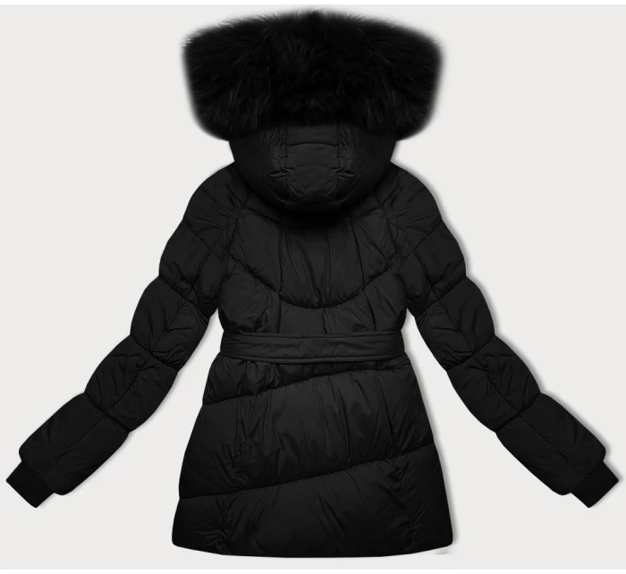 Černá dámská bunda typu pro přechodné období model 21248451 - J.STYLE