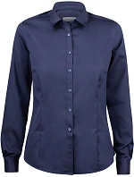 J.Harvest & Frost 01 Regular Women Nežehlivá halenka s dlouhým rukávem navy model 22454225 J.Harvest & Frost 01 Regular Women Nežehlivá halenka s dlouhým rukávem navy model 22454225