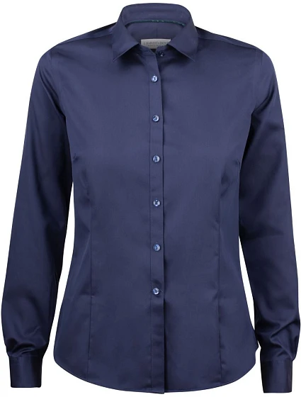 J.Harvest & Frost GB 01 Regular Women Nežehlivá halenka s dlouhým rukávem 63.0103 navy J.Harvest & Frost GB 01 Regular Women Nežehlivá halenka s dlouhým rukávem 63.0103 navy
