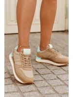 Dámské Semišové Tenisky Big Star RR274A048 HI-POLY SYSTEM Tmavě béžové Dámské Semišové Tenisky Big Star RR274A048 HI-POLY SYSTEM Tmavě béžové