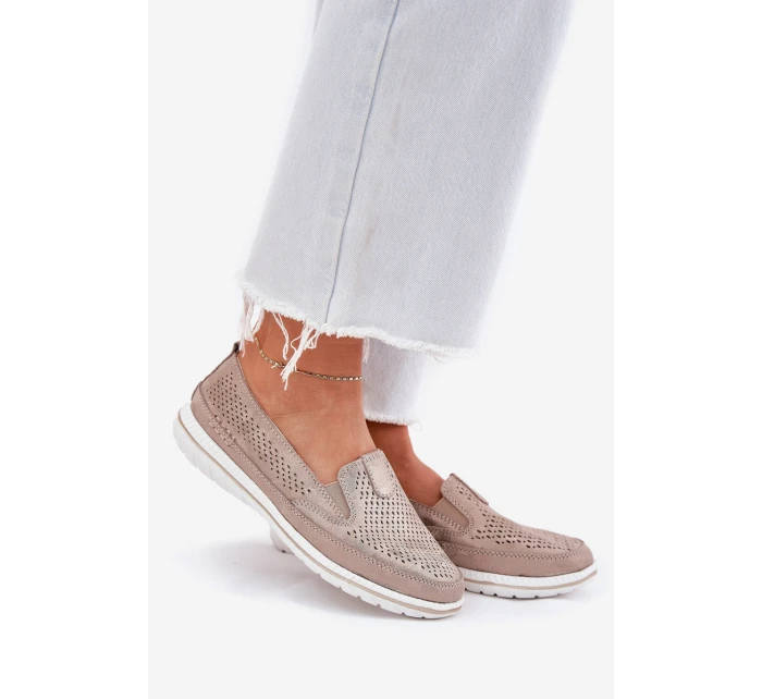 Semišové nazouvací boty model 21694201 Inez - EVENTO Semišové nazouvací boty model 21694201 Inez - EVENTO