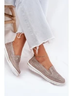 Semišové nazouvací boty model 21694201 Inez - EVENTO Semišové nazouvací boty model 21694201 Inez - EVENTO