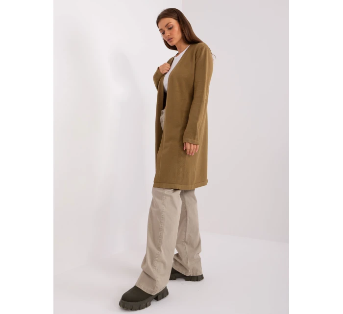 Kardigan AT SW model 21219734 oliwkowy - FPrice Kardigan AT SW model 21219734 oliwkowy - FPrice