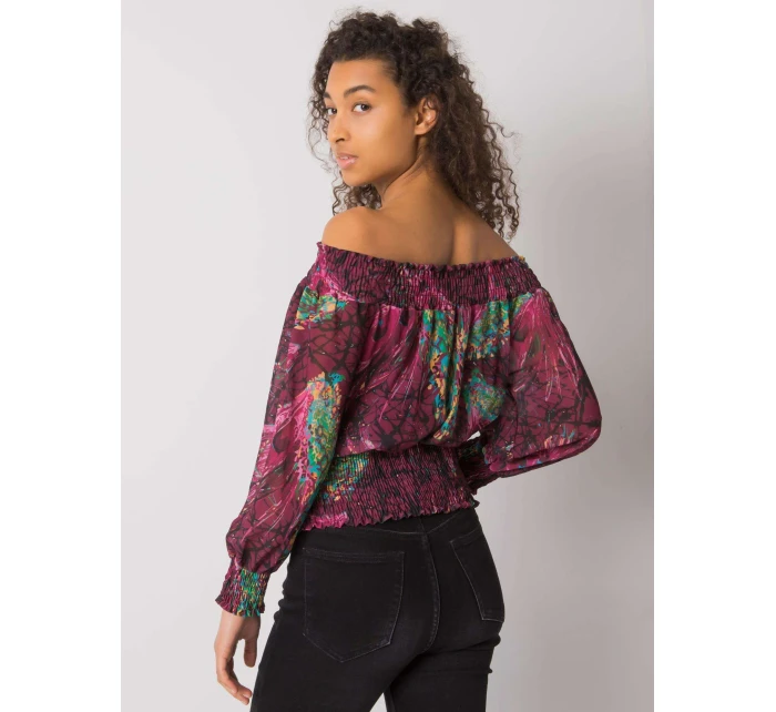 Halenka DHJ BZ 15175 2.10P tmavě fialová