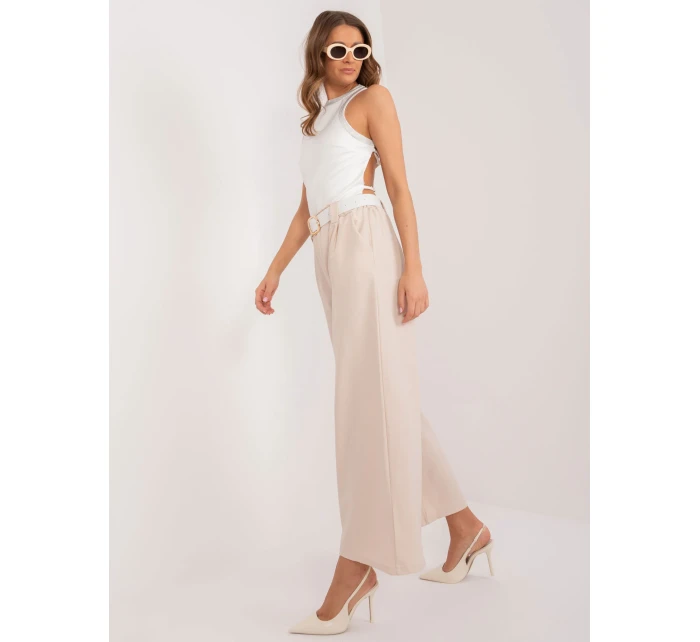 Kalhoty DHJ SP 5583.88 světle béžová